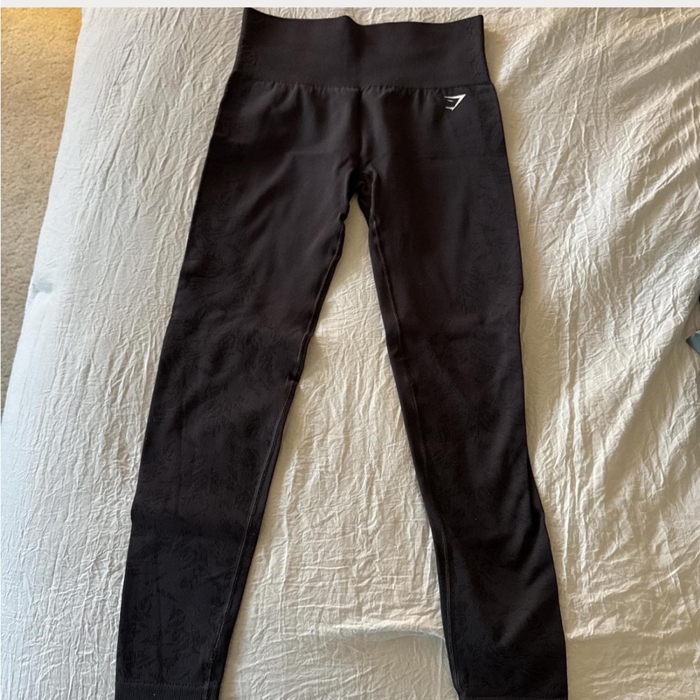 Dark Blue Gymshark Seamless Leggings